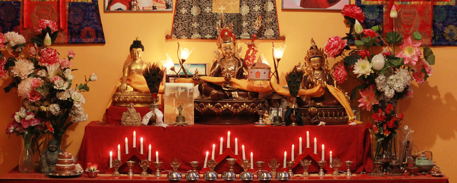 Közös gyakorlás és vacsora a Karmapa Házban