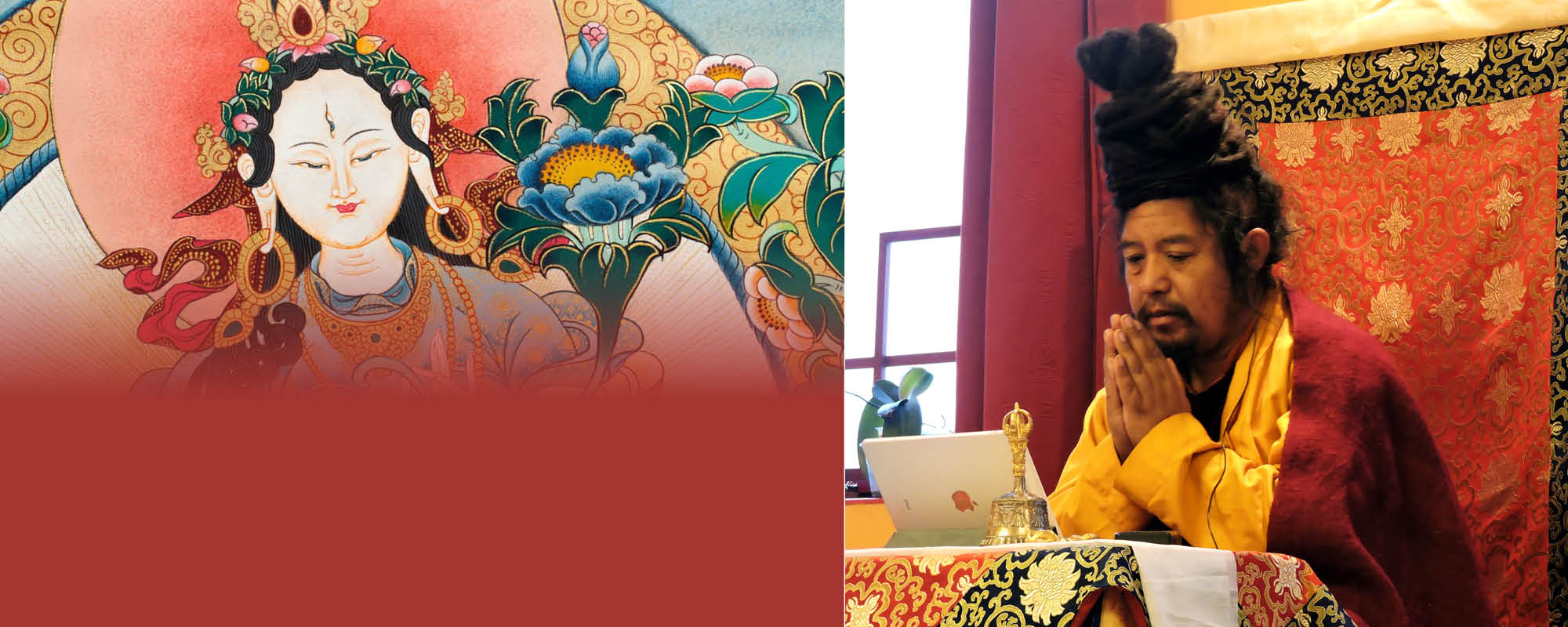 Khenpo Tashi Rinpocse Phagma Kulcsema meghatalmazást ad @ Karmapa Ház | Budapest | Magyarország
